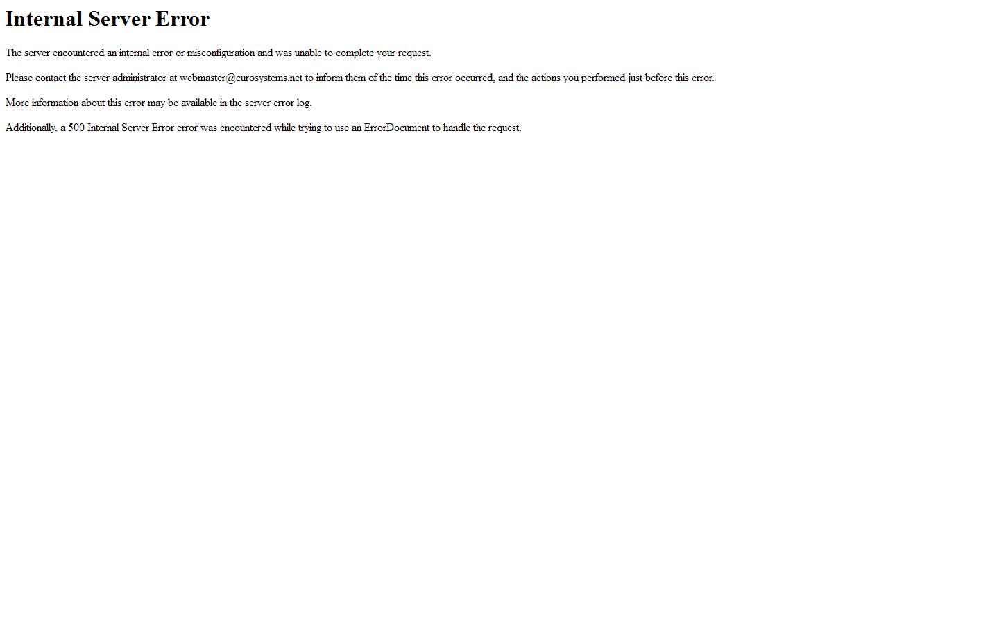Euro Systems UK Ltd Website