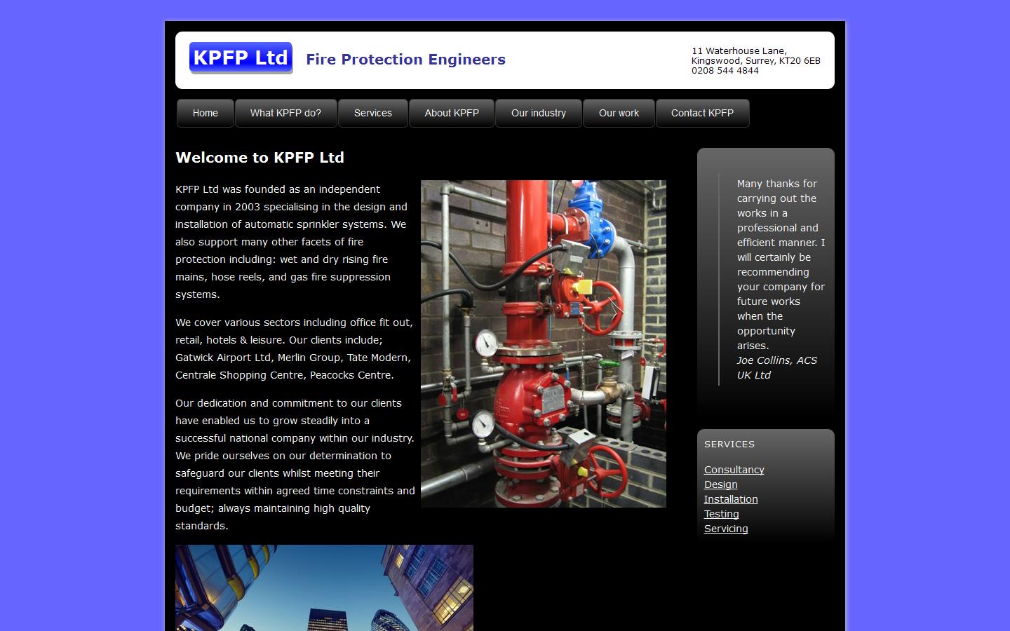 KPFP Ltd Website