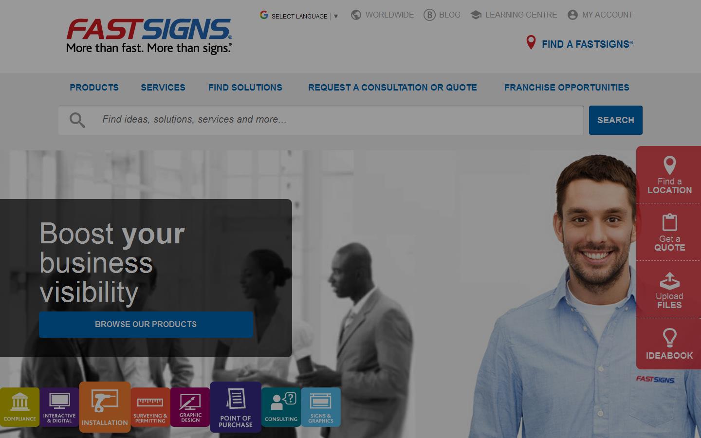 Fastsigns Website