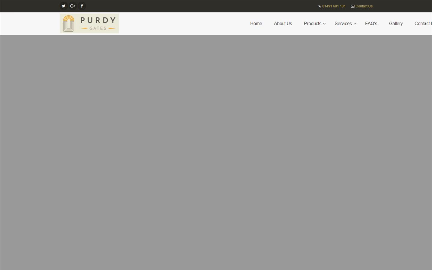Purdy Gates Website