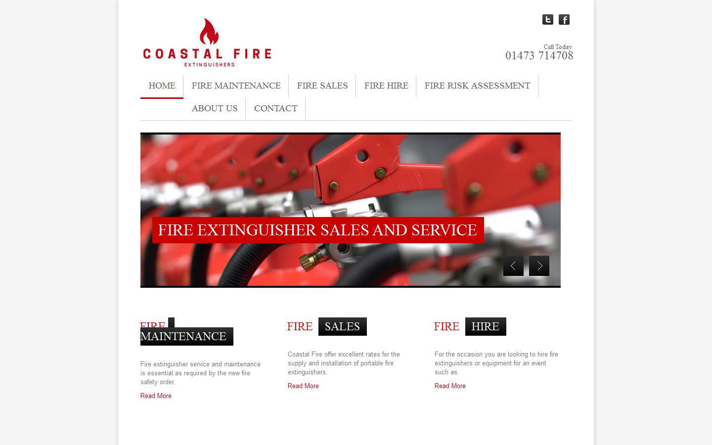 Coastal Fire Website