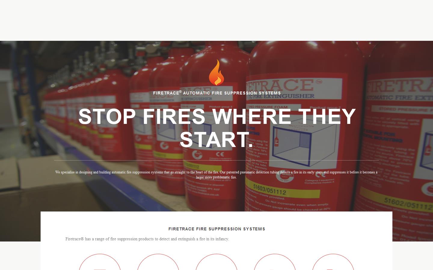 Firetrace Ltd Website