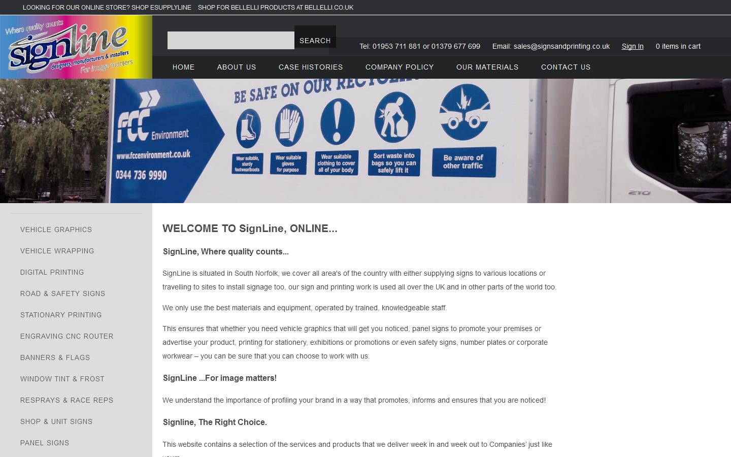 Signline Website