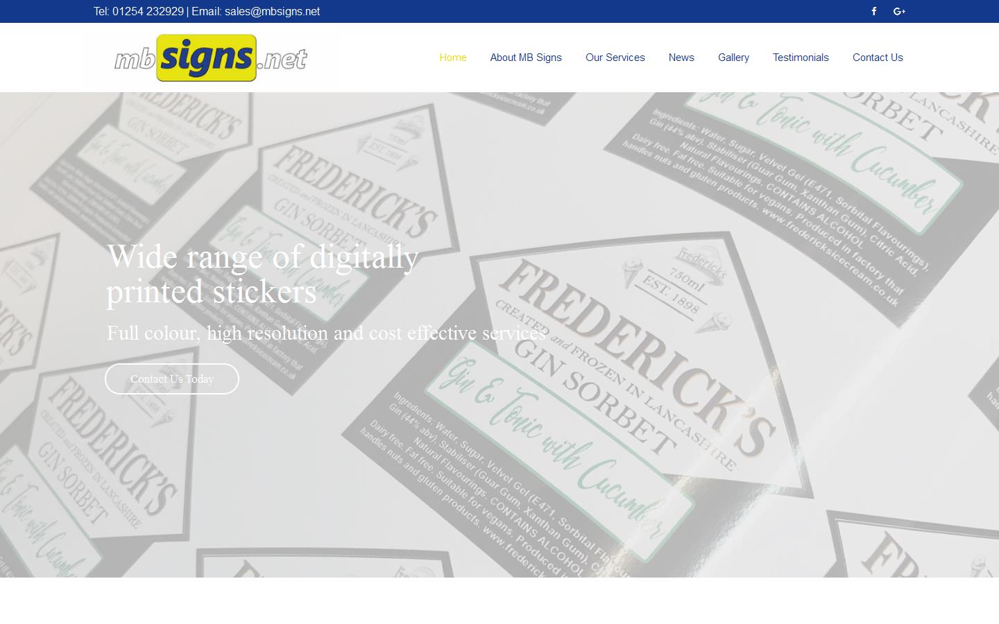 McCormack & Brown Website