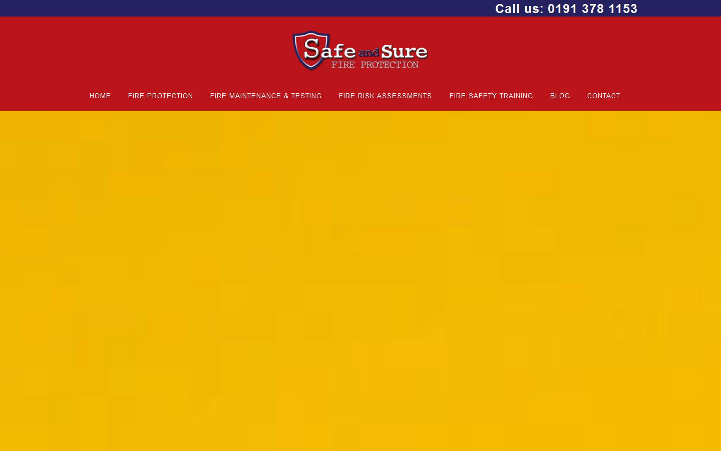 Safe & Sure Fire Protection Website