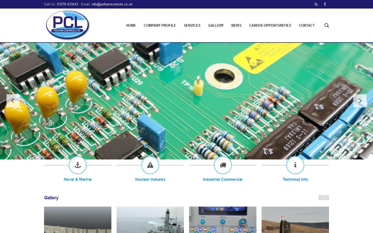 Polham Controls Ltd Website