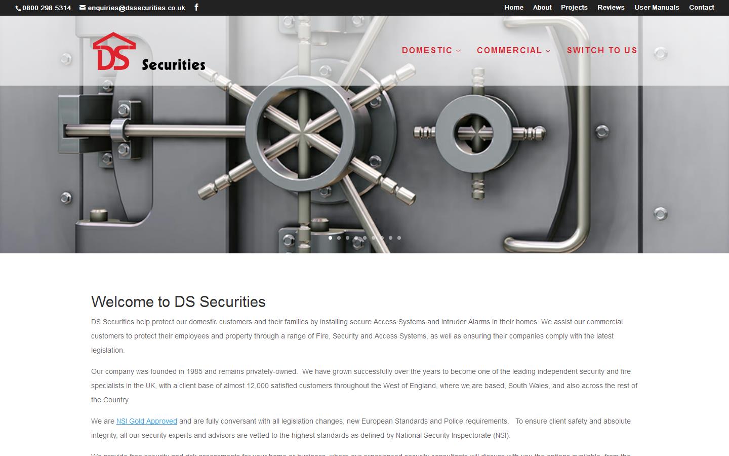 DS Securities Website