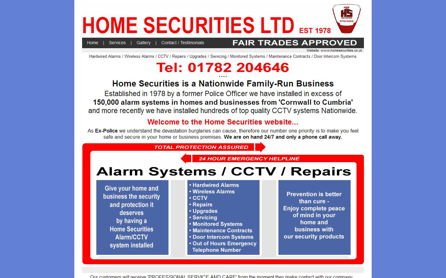 Home Securities Ltd Website