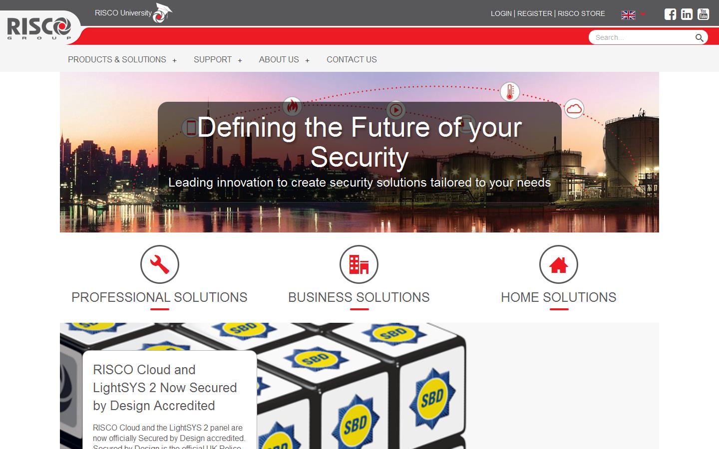 Risco Group Ltd Website