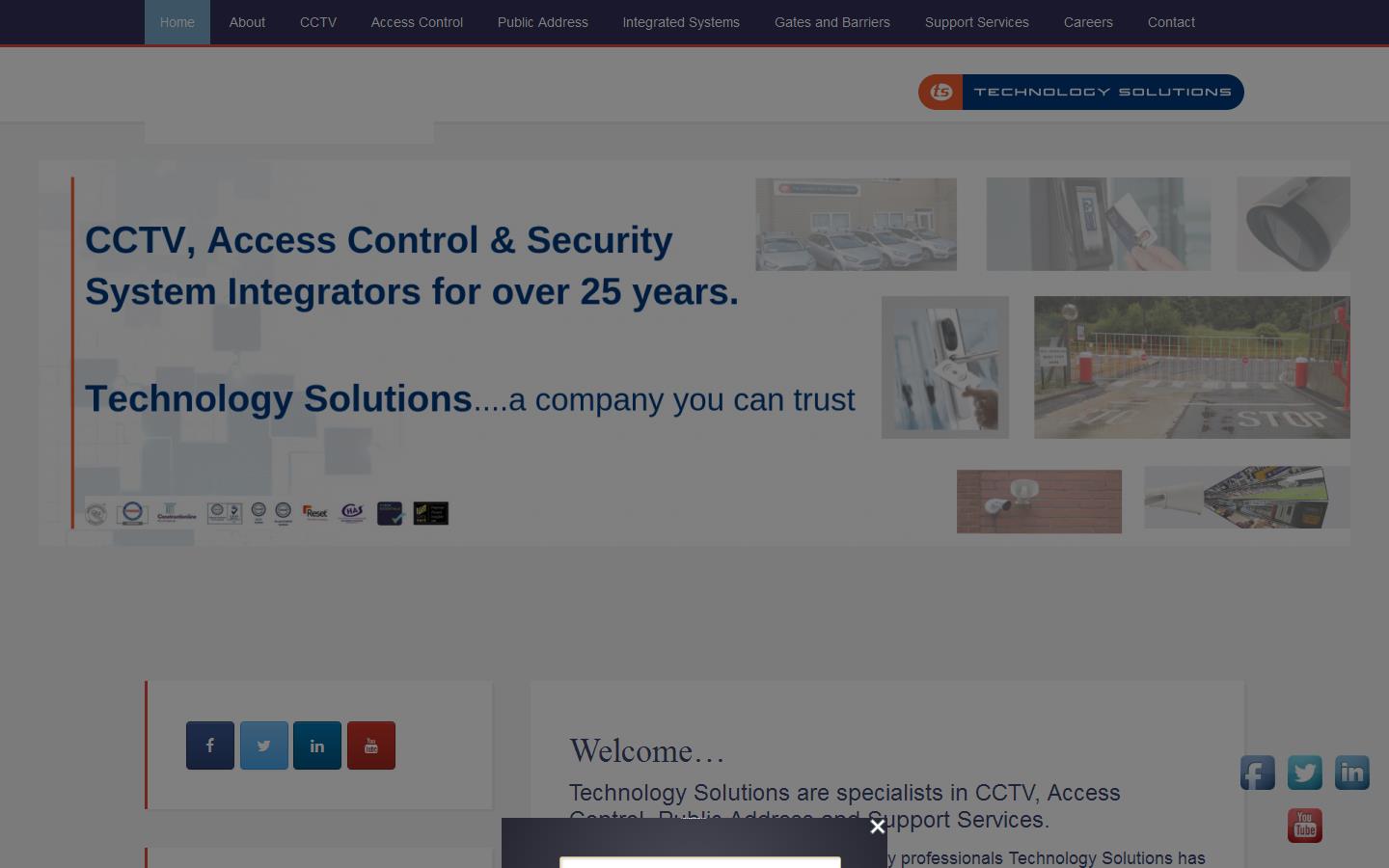 Technology Solutions Website
