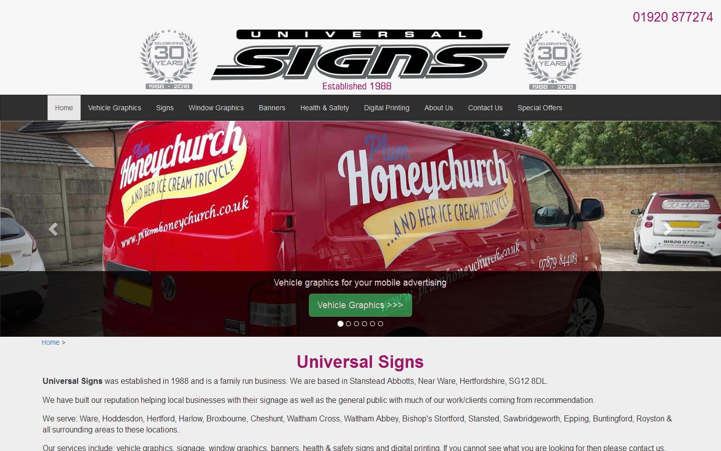 Universal Signs Website