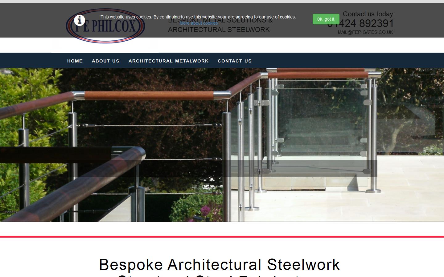 F E Philcox Ltd Website