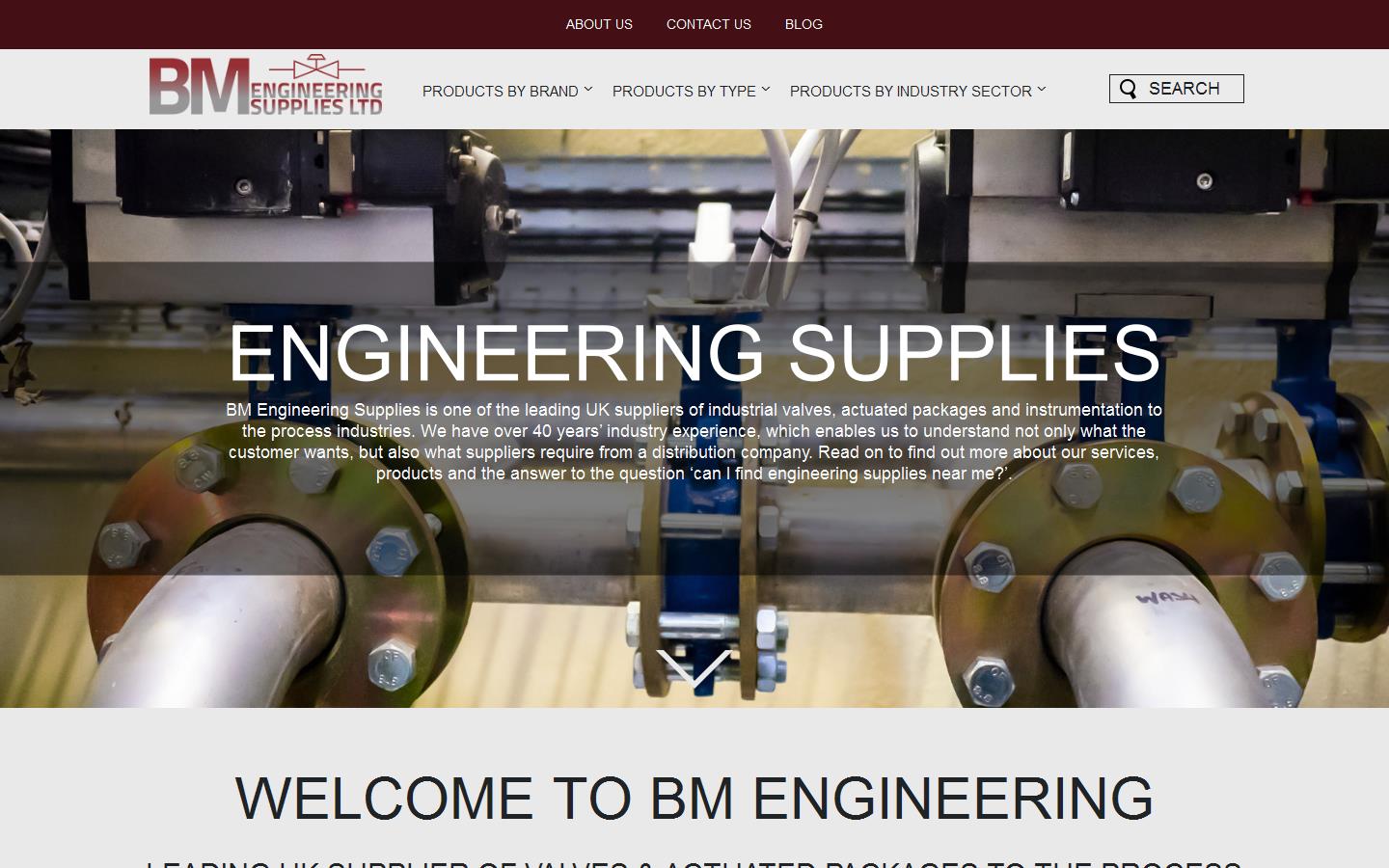 B M Engineering Website