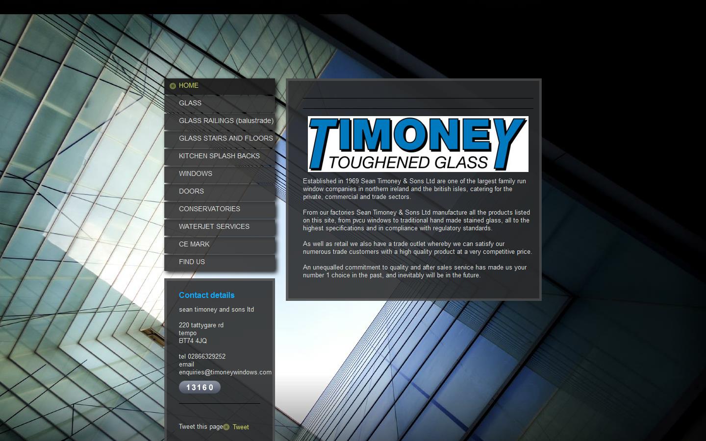 Timoney & Sons Ltd Website