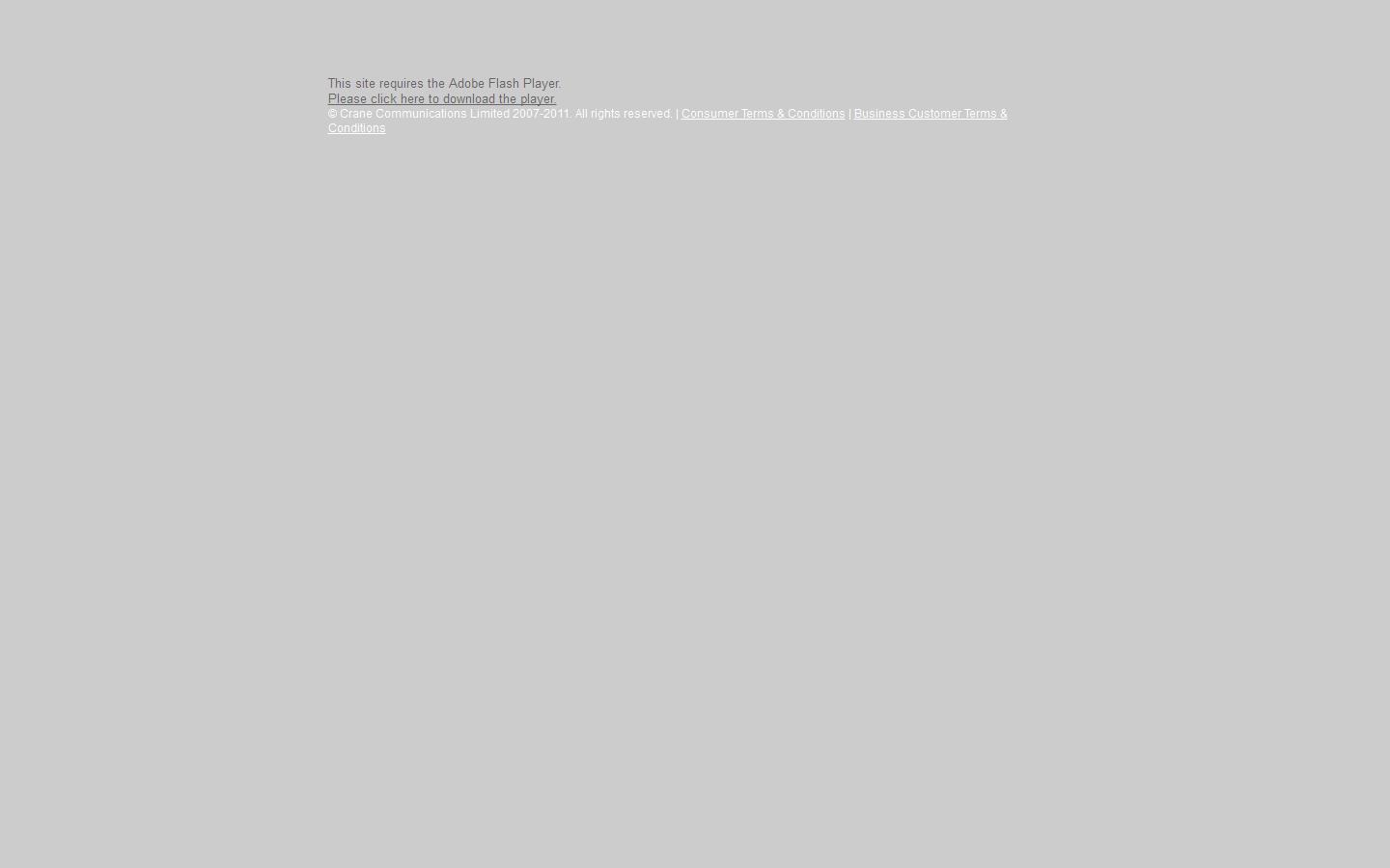 Crane Communications Ltd Website