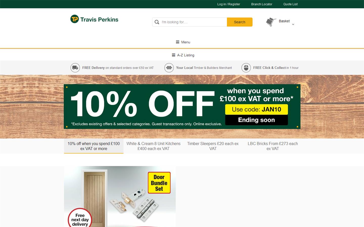 Travis Perkins Plc Website