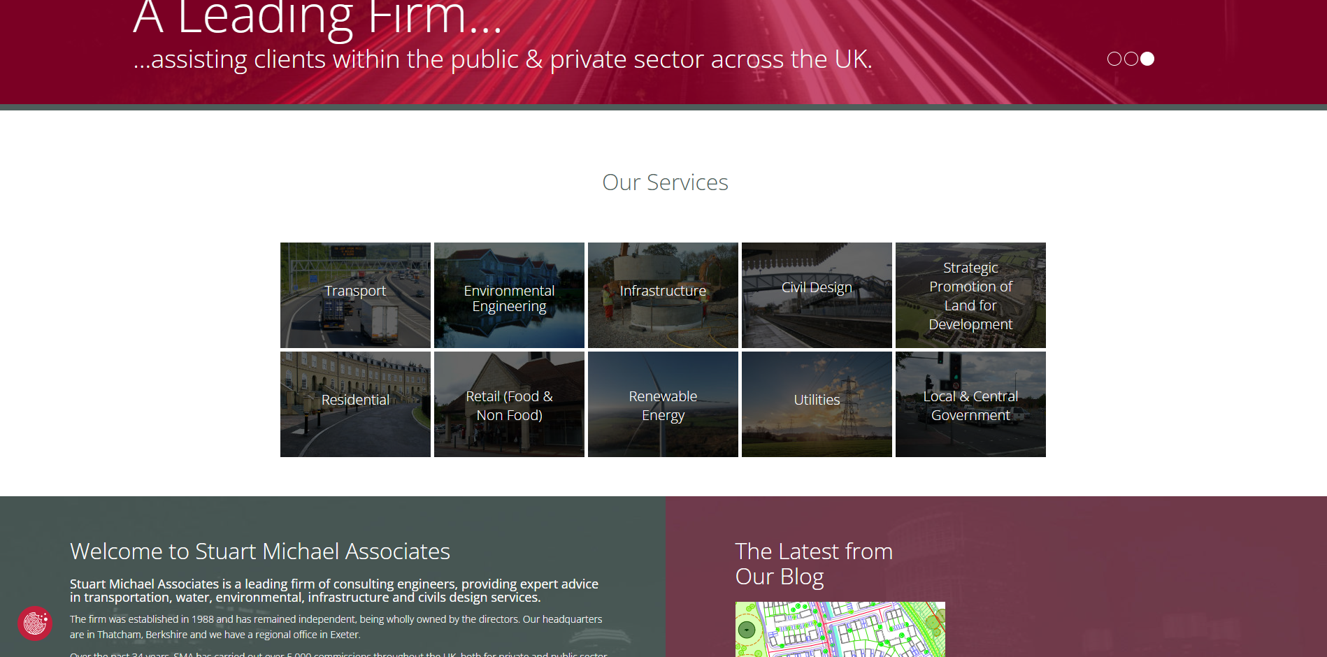 Stuart Michael Associates Ltd Website