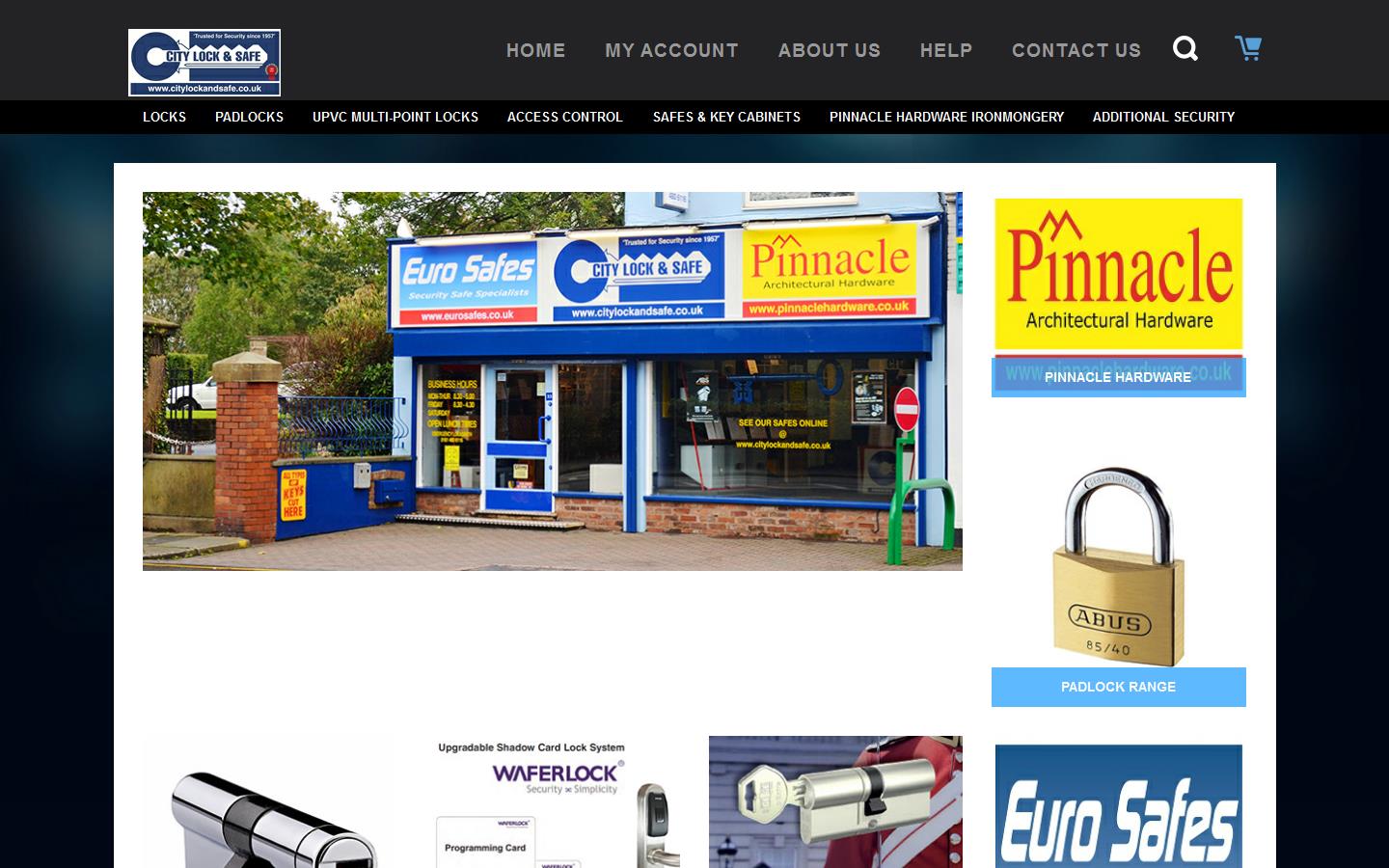City Lock & Safe Ltd Website