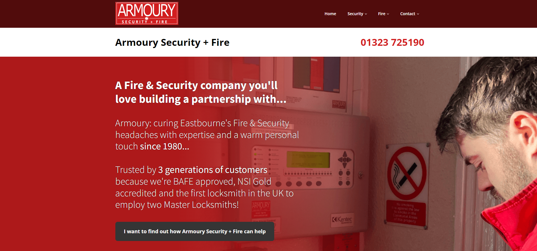 Armoury Locks & Alarms Website