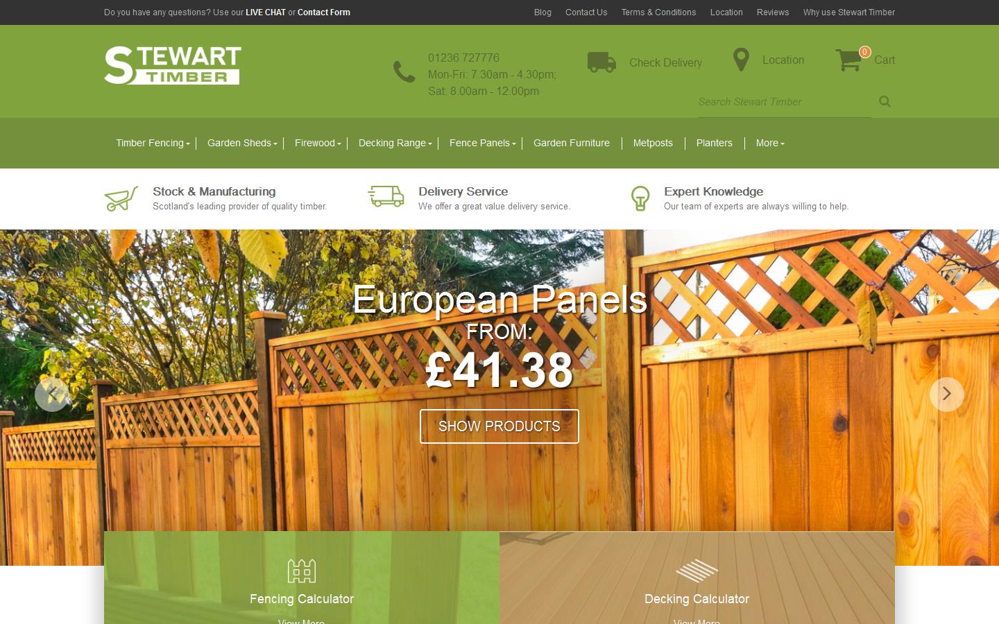 Stewart Timber 2012 Ltd Website