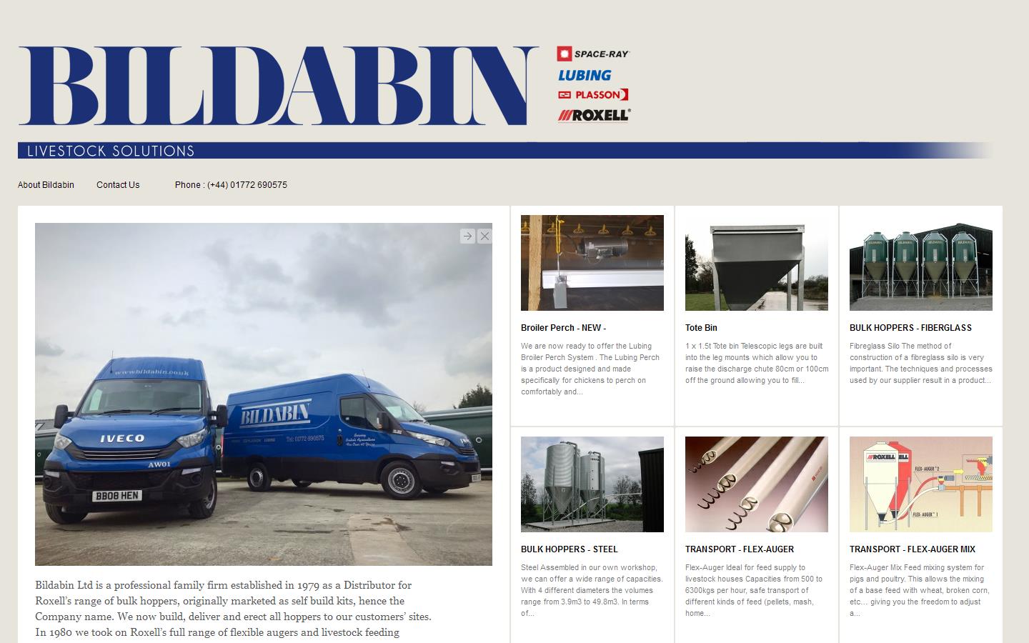 Bildabin Ltd Website