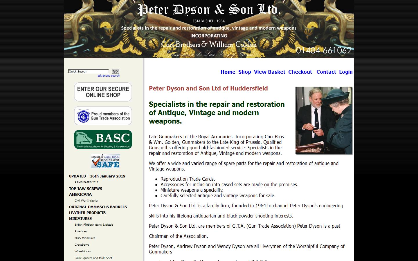 Peter Dyson & Son Ltd Website