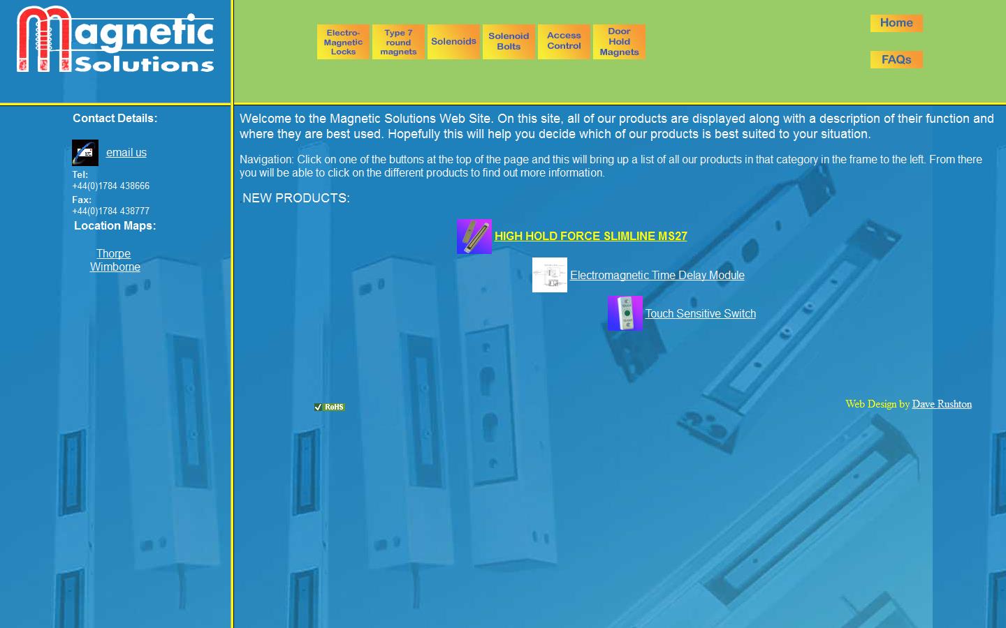 Magnetic Solutions Website