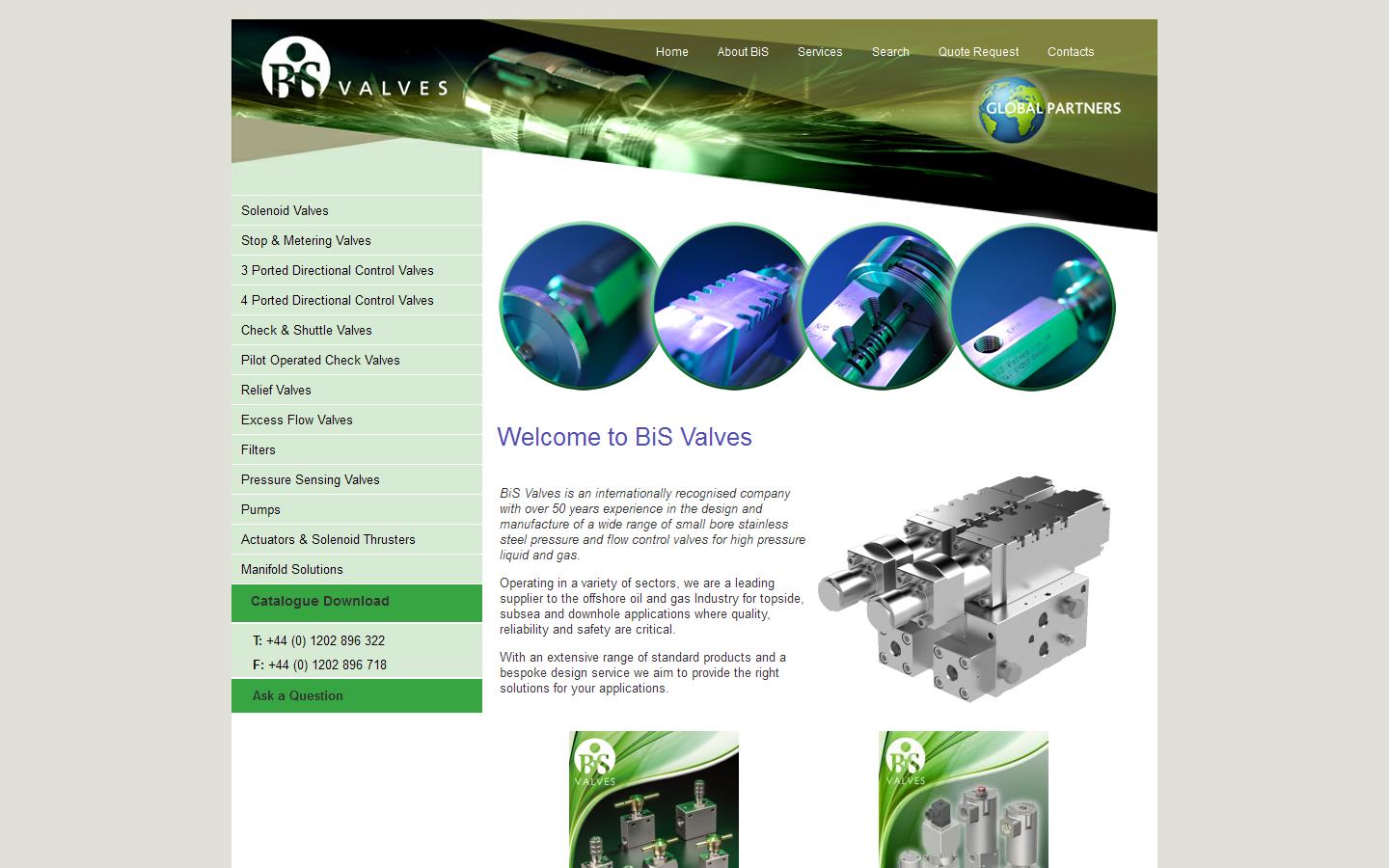 Bis Valves Ltd Website
