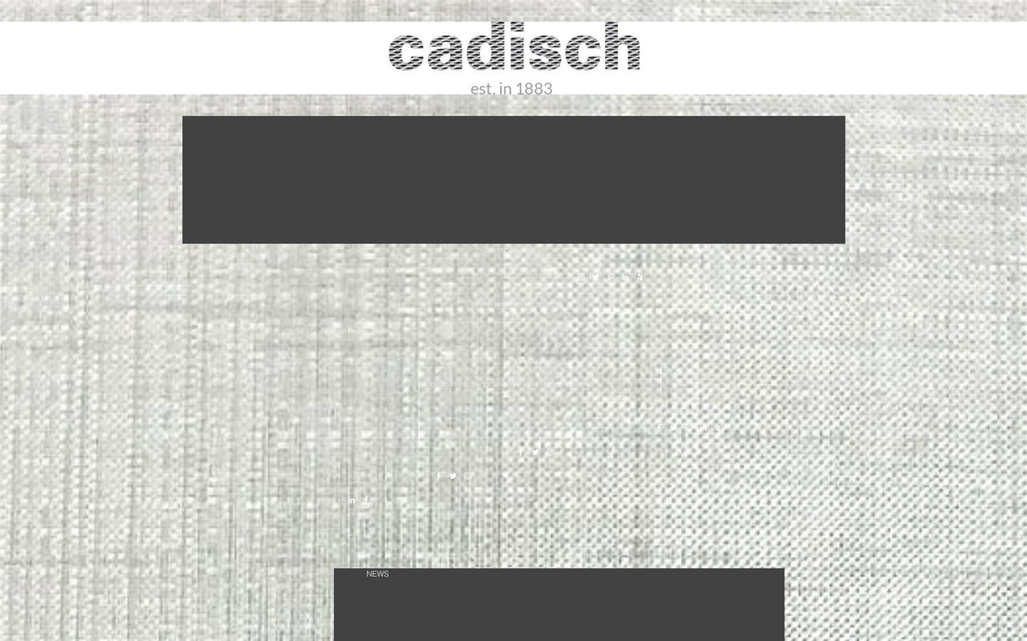 R Cadisch & Sons Ltd Website