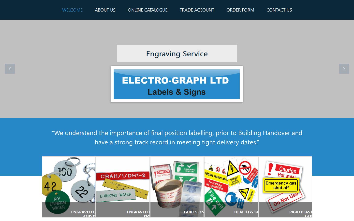 Electro Graph Website