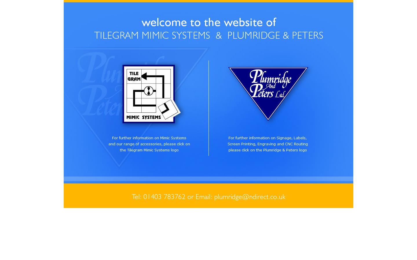 Plumridge & Peters Ltd Website
