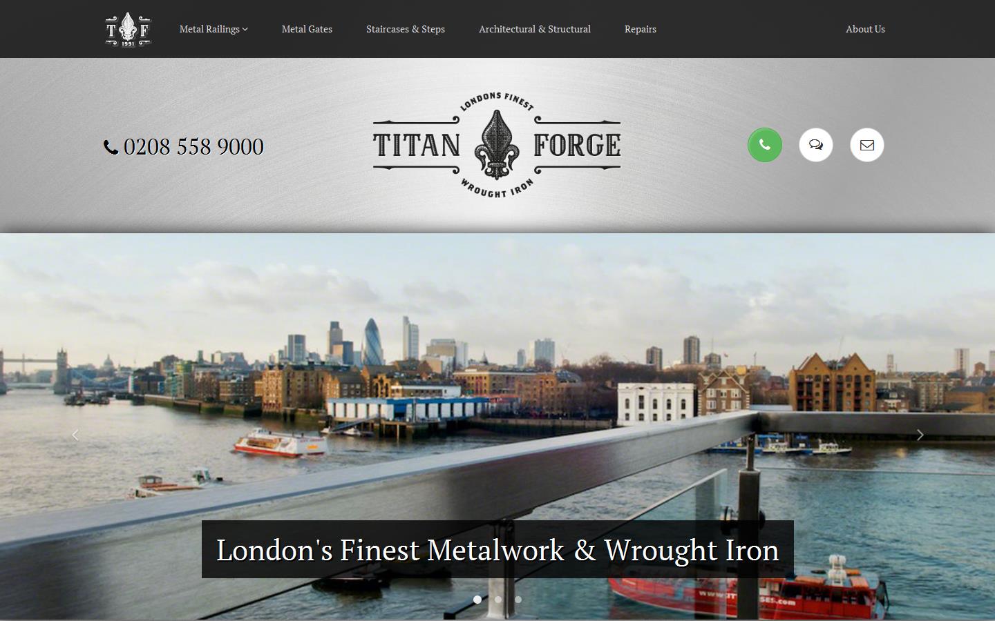Titan Forge Ltd Website