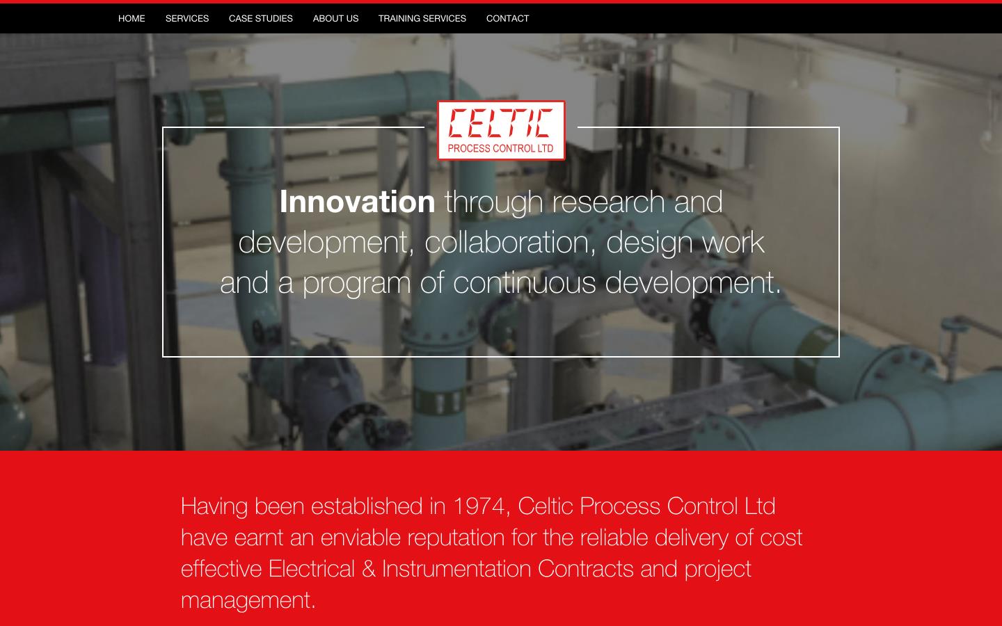 Celtic Process Control Ltd Website