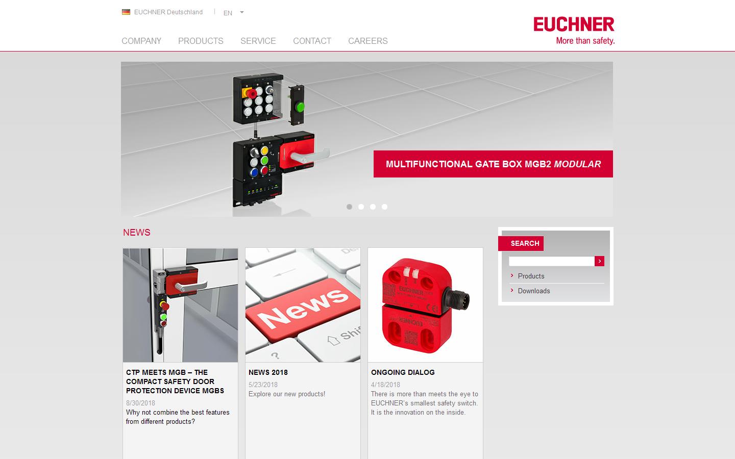 Euchner Website