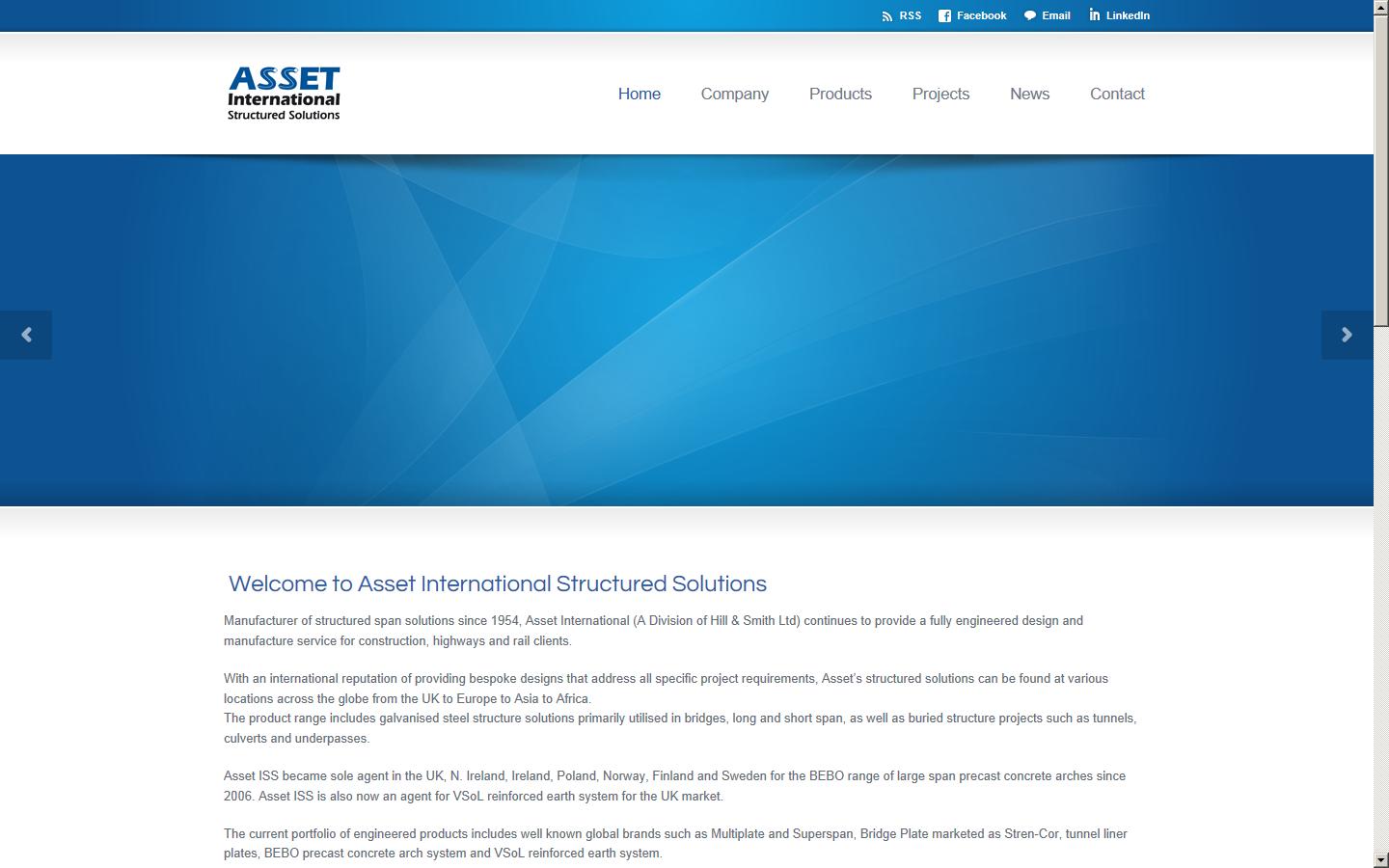 Asset International Ltd Website