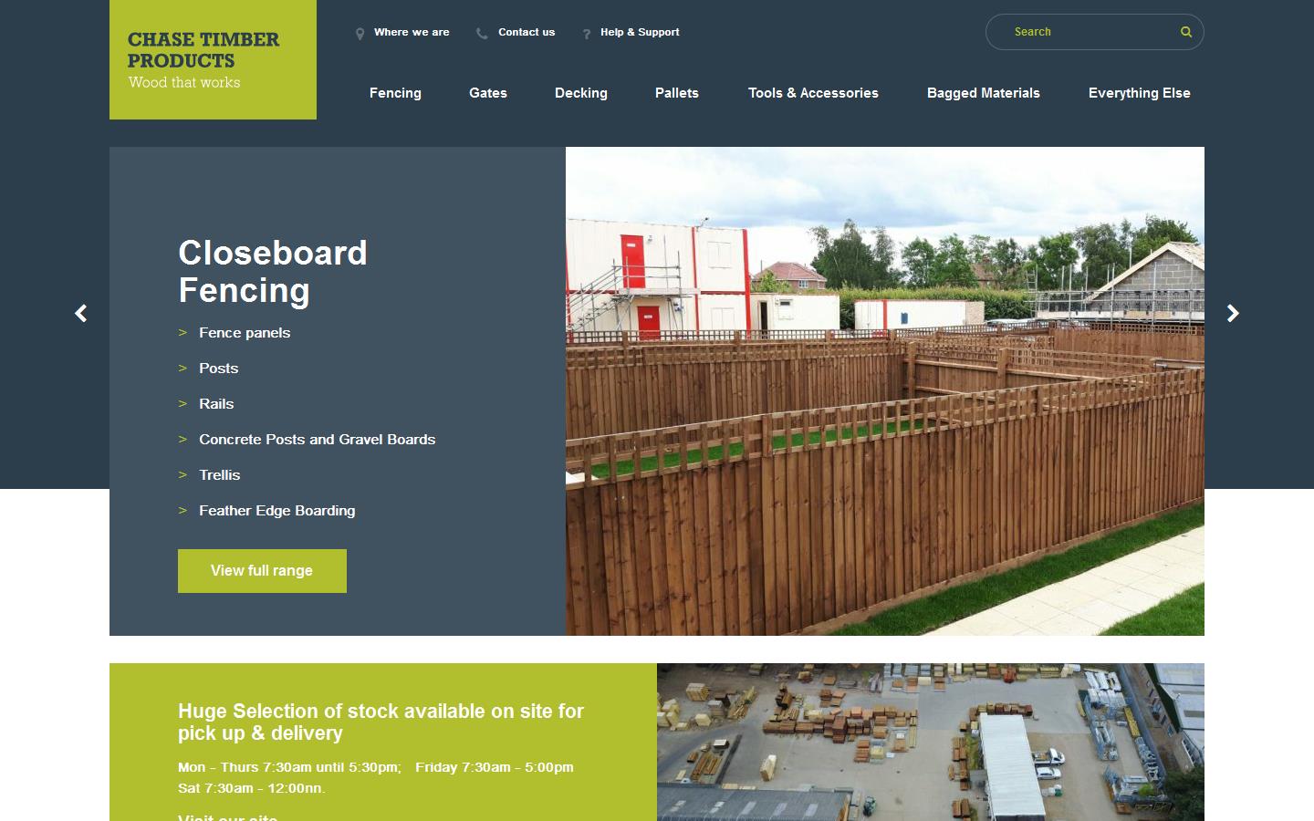 Chase Timber Products Website
