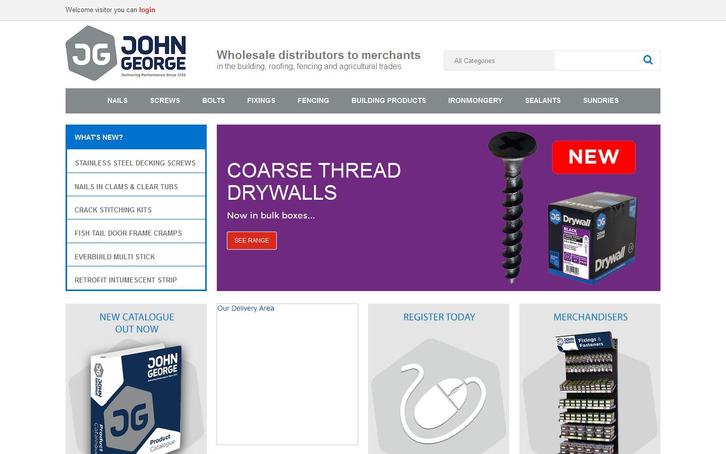 John George & Sons Ltd Website
