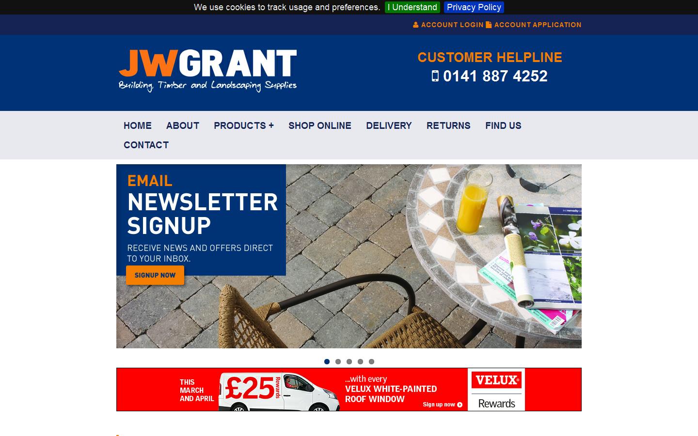 J W Grant Website