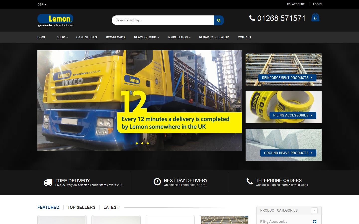 Lemon Groundwork Solutions Website