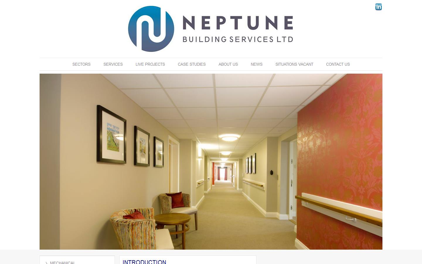 Neptune Building Services Ltd Website