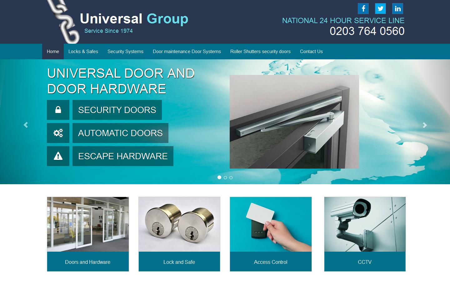 Universal Security Group Website