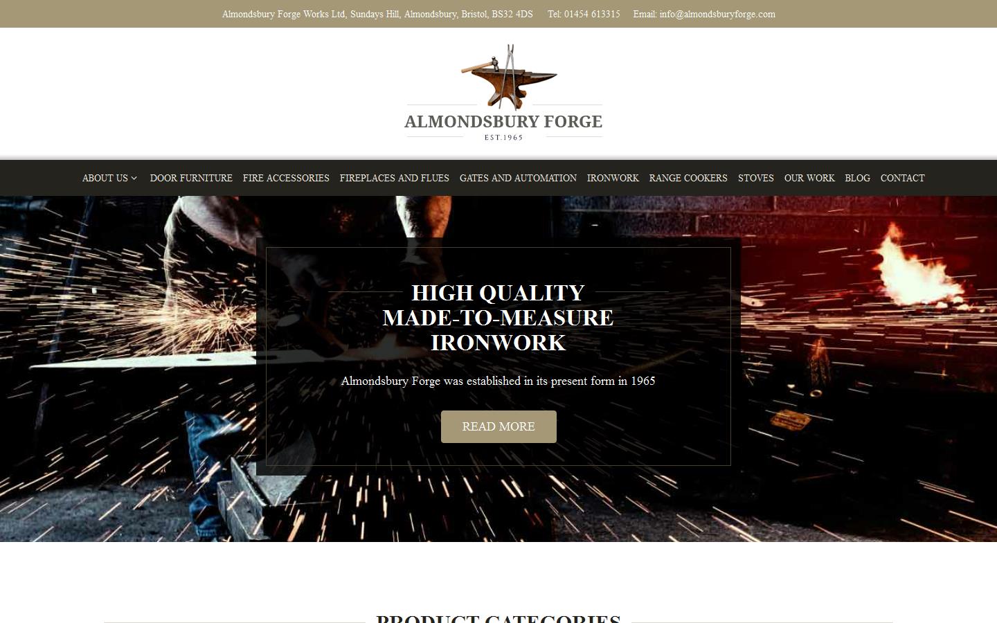 Almondsbury Forge Works Ltd Website