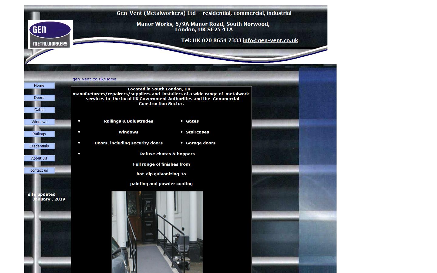 Gen Vent Ltd Website