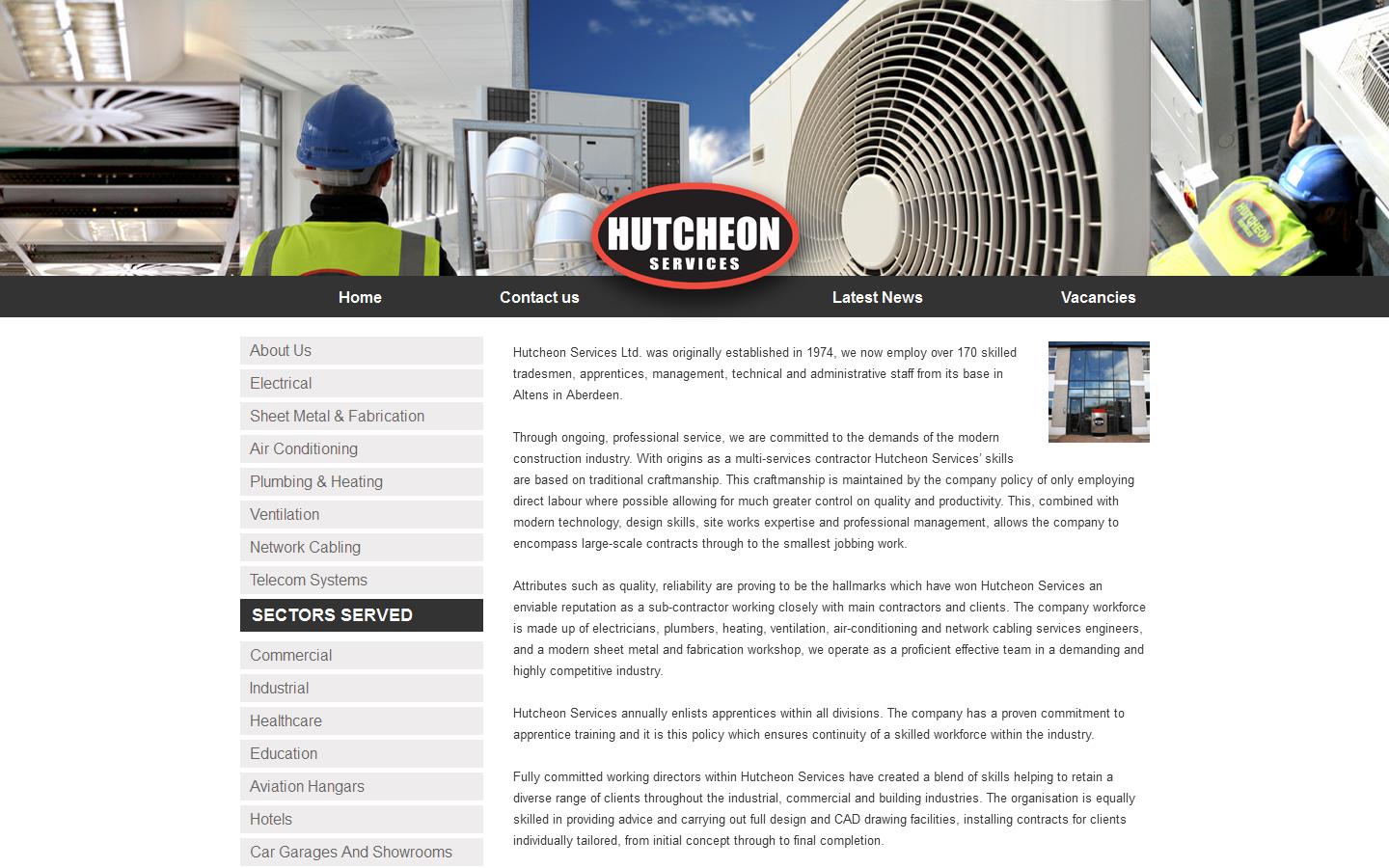 Hutcheon Services Website