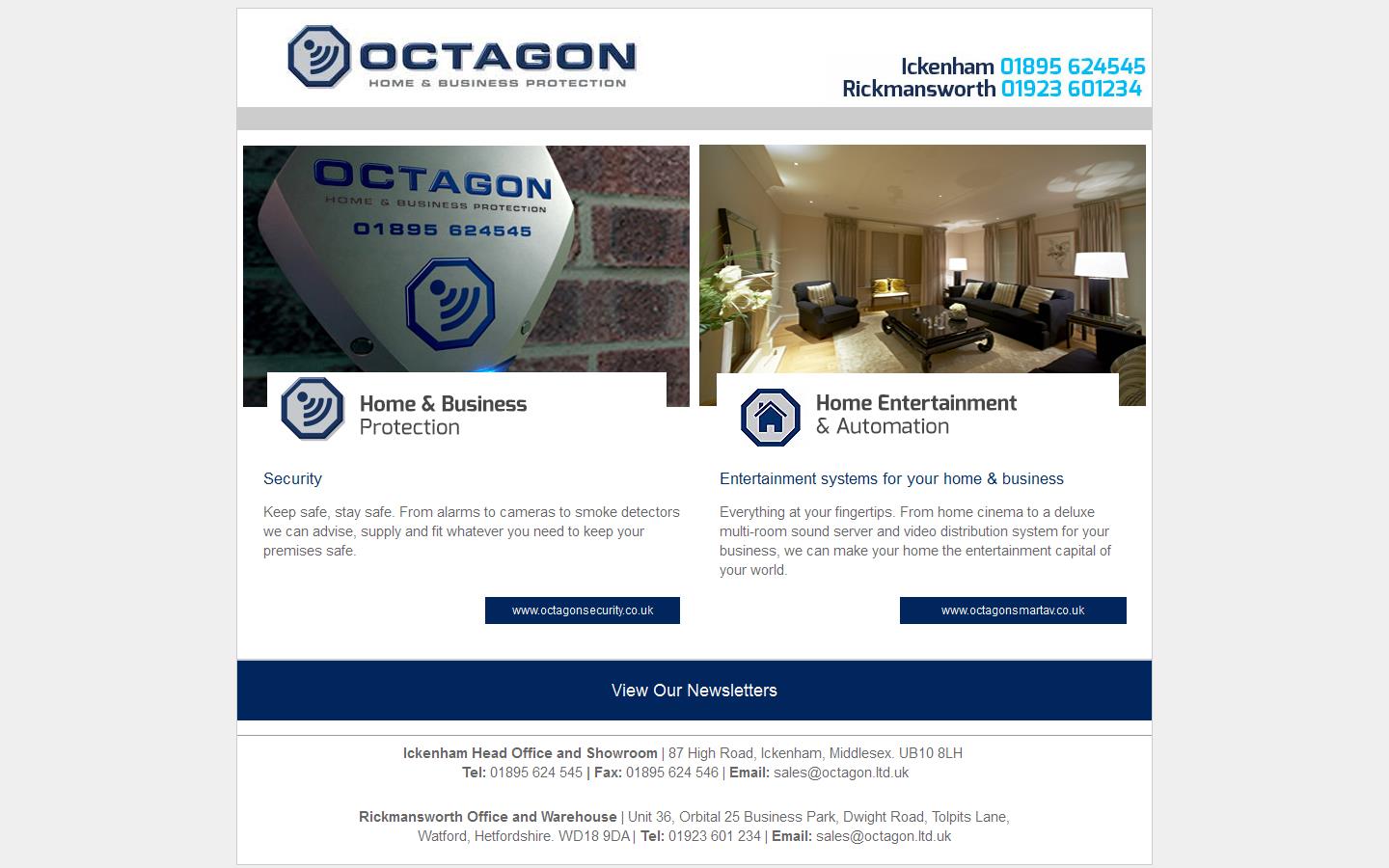 Octagon Online Website