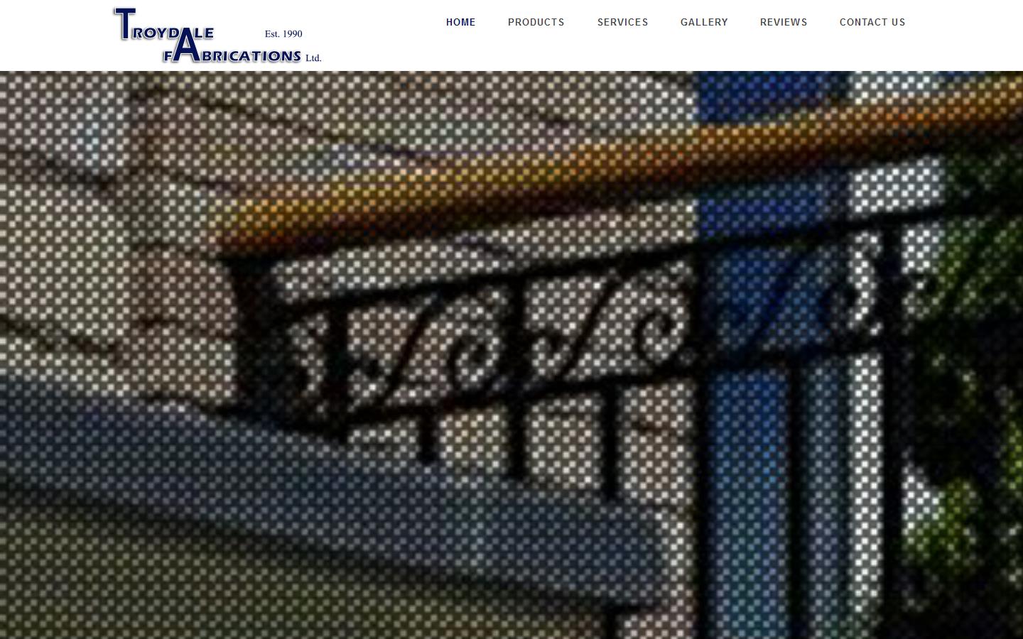 Troydale Fabrications Ltd Website