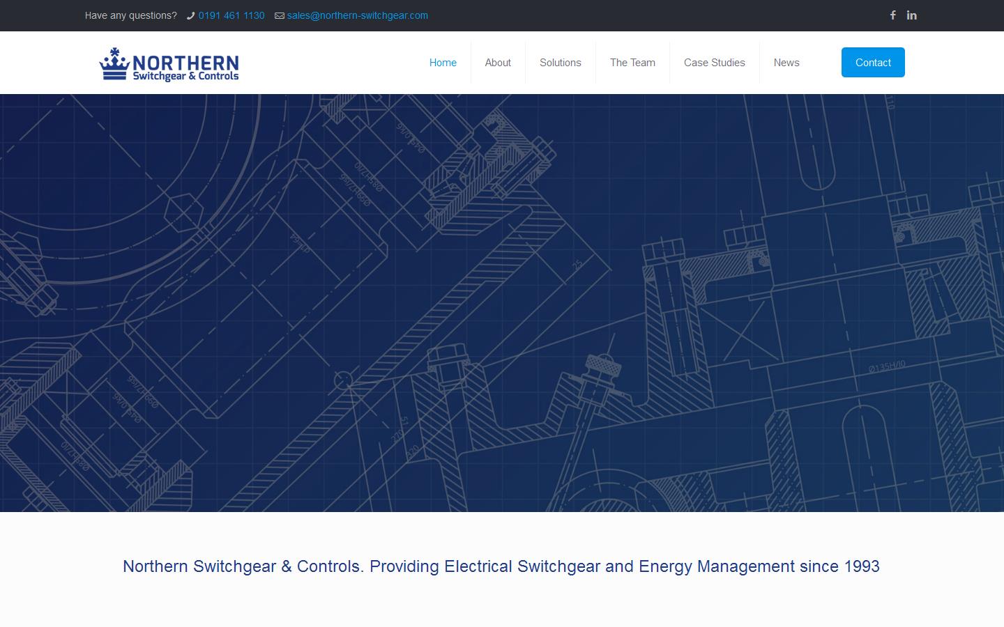 Northern Switchgear & Controls Ltd Website