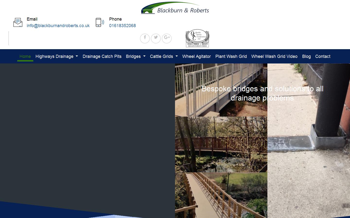 Blackburn & Roberts Website