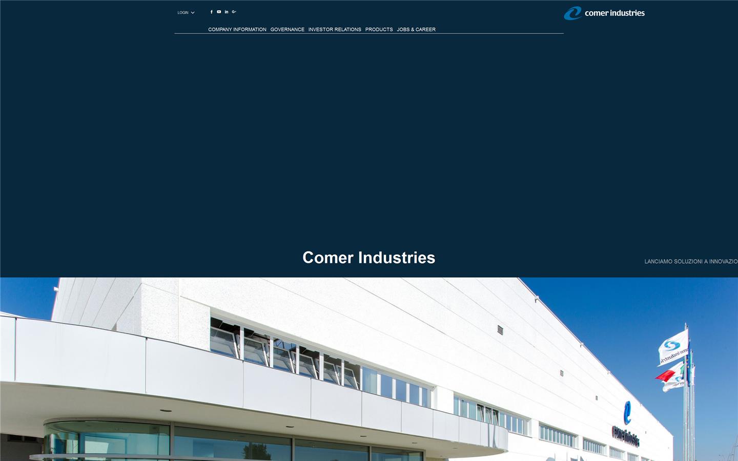 Comer Industries Website