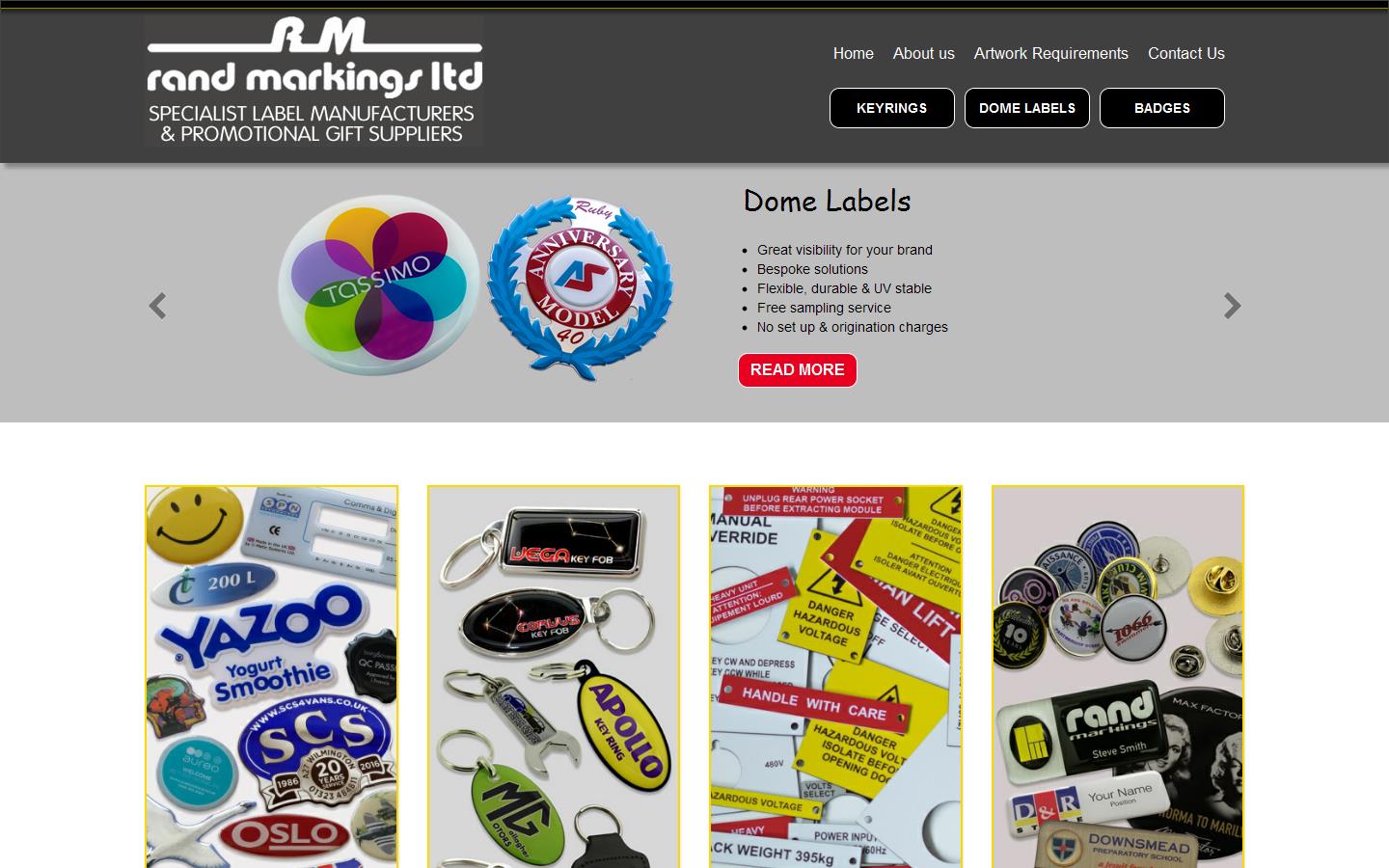 Rand Markings Website